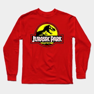 8-Bit Jurassic Park Long Sleeve T-Shirt